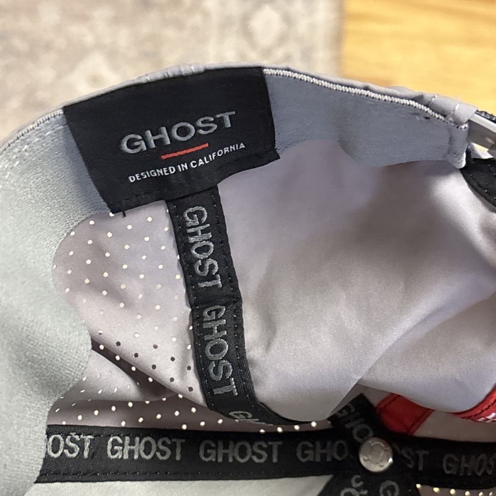 Ghost Golf Icon Patch Snapback Skyview Hat Cap Grey - Picture 9 of 15